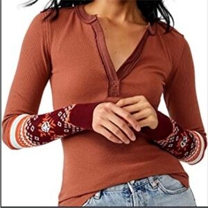 We The Free, XL, Mikah Layering Cuff, Autumn Combo, long sleeve thermal top